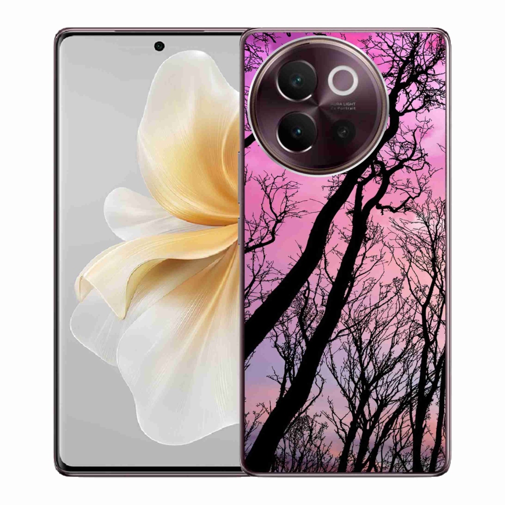 Gelový obal mmCase na Vivo V40 Lite 5G - opadané stromy