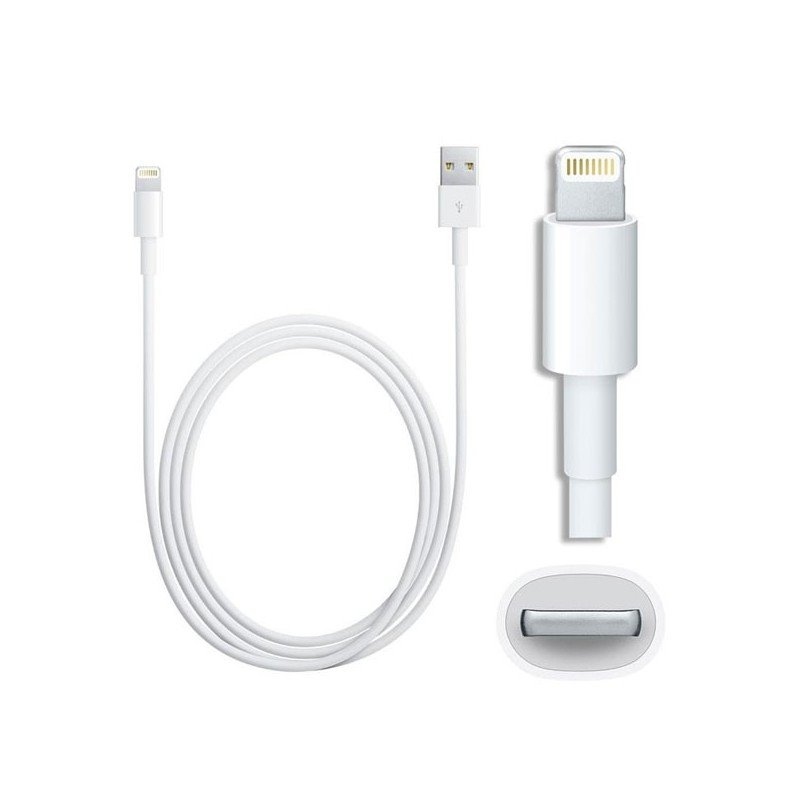 MD819 Apple USB-A/Lightning Datový Kabel 2m White