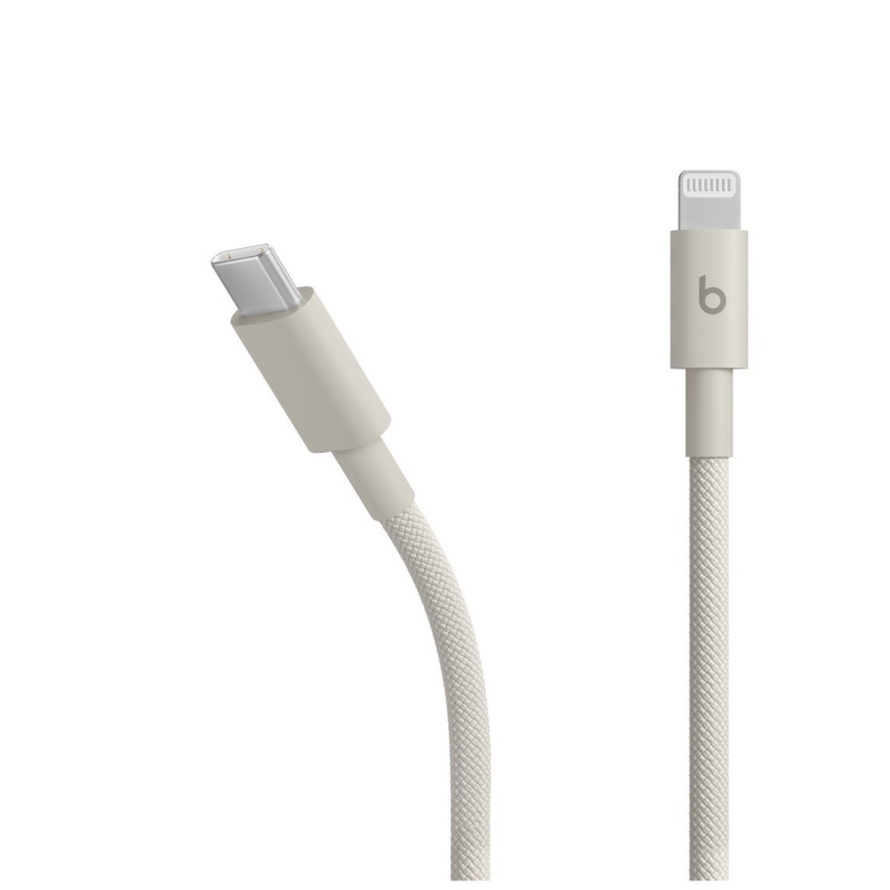 MDGL4ZM/A Apple Beats USB-C/Lightning Datový Kabel 1.5m Stone