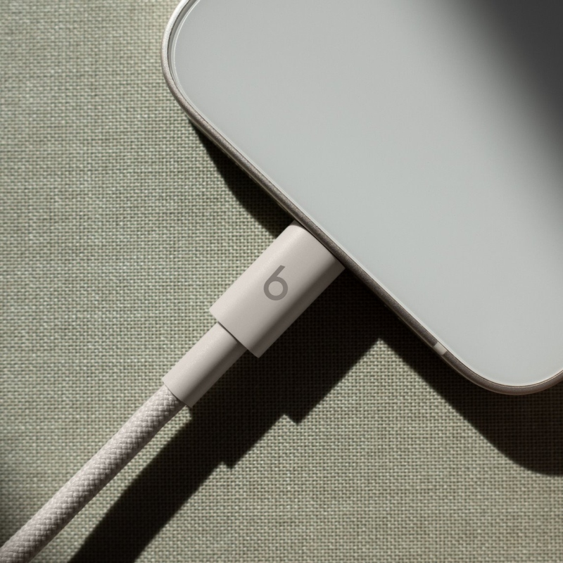 MDGL4ZM/A Apple Beats USB-C/Lightning Datový Kabel 1.5m Stone