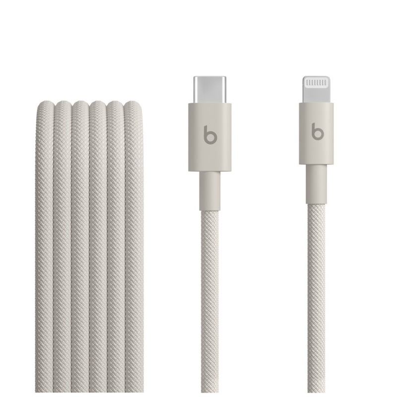 MDGL4ZM/A Apple Beats USB-C/Lightning Datový Kabel 1.5m Stone