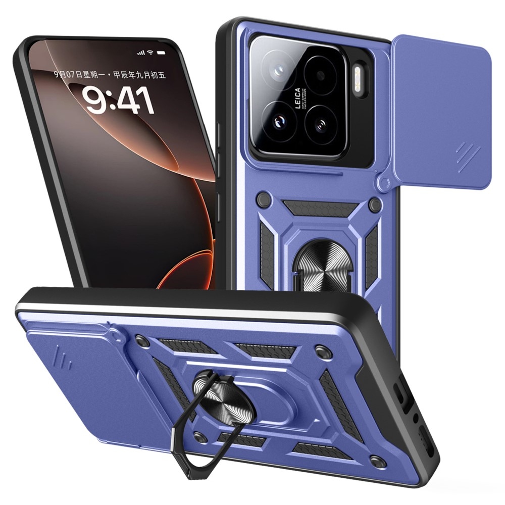Slide odolný kryt na Xiaomi 15 - modrý