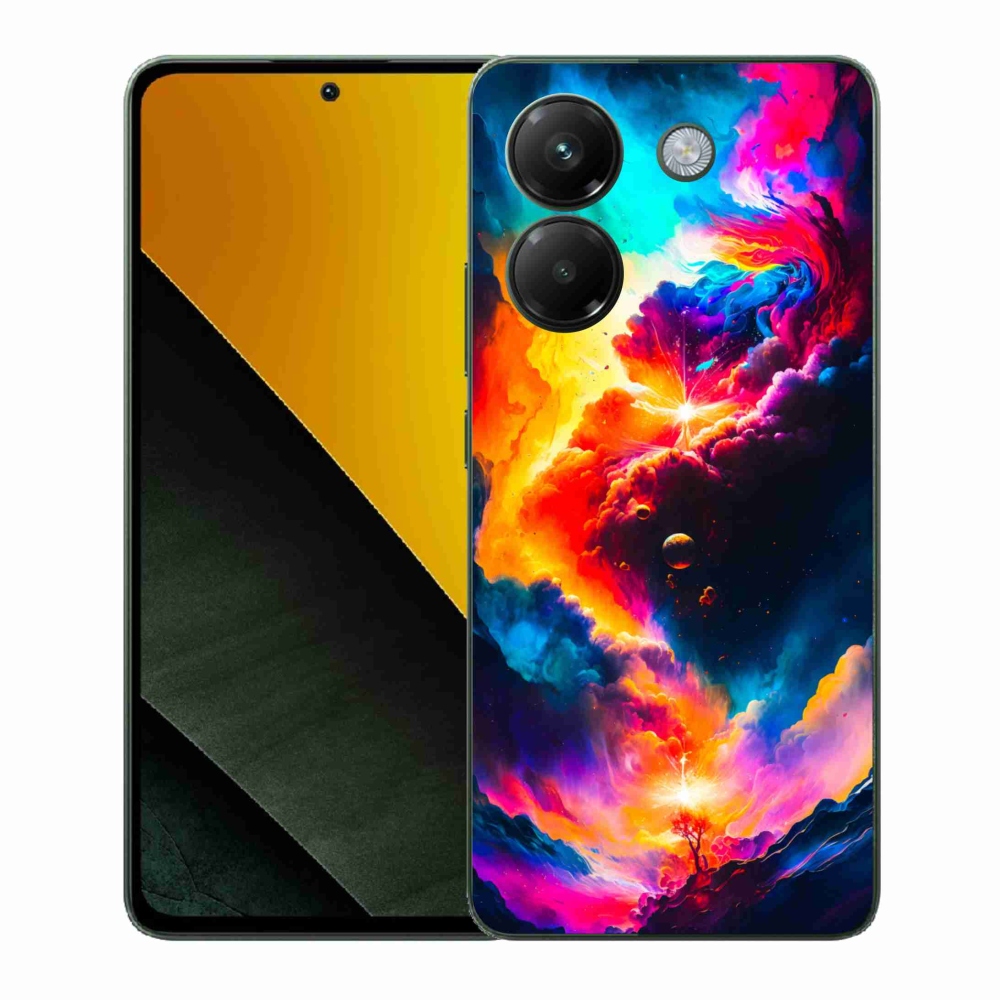 Gelový kryt mmCase na Xiaomi Poco M7 Pro 5G - abstraktní motiv