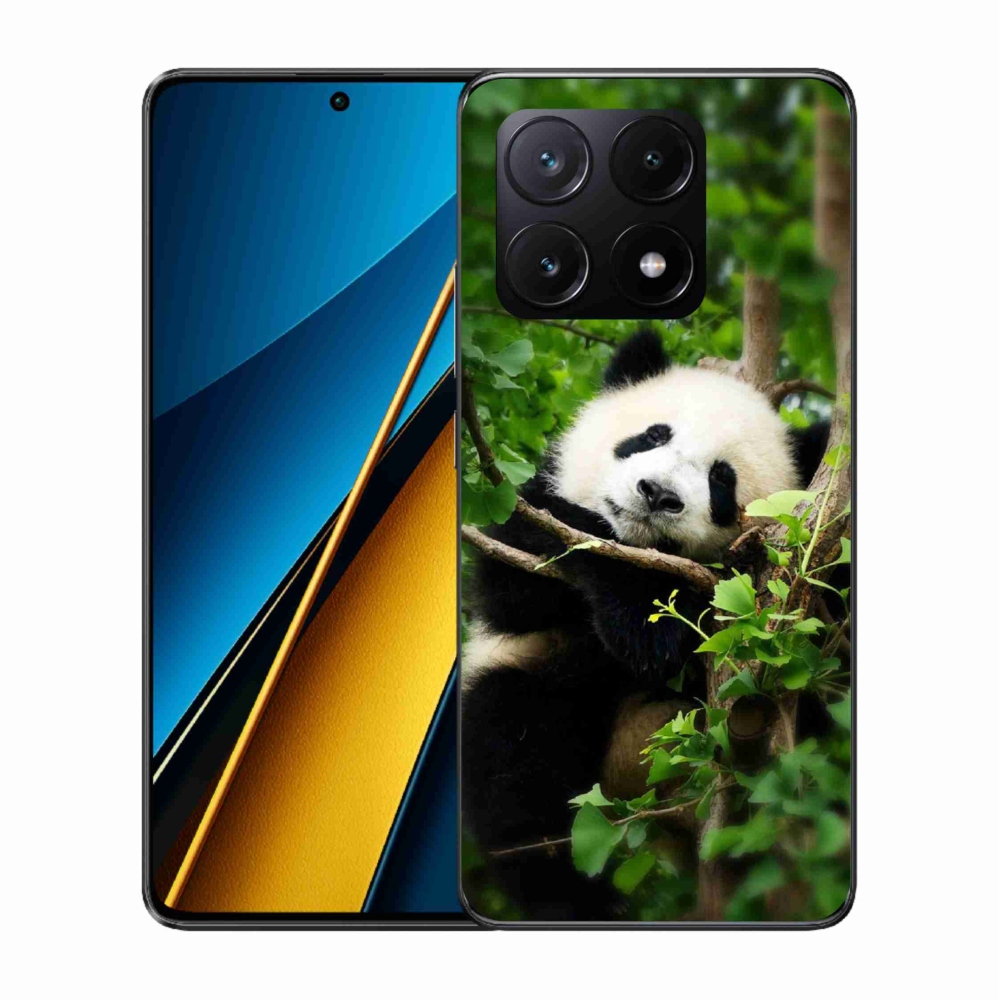 Gelový kryt mmCase na Xiaomi Poco X6 Pro 5G - panda