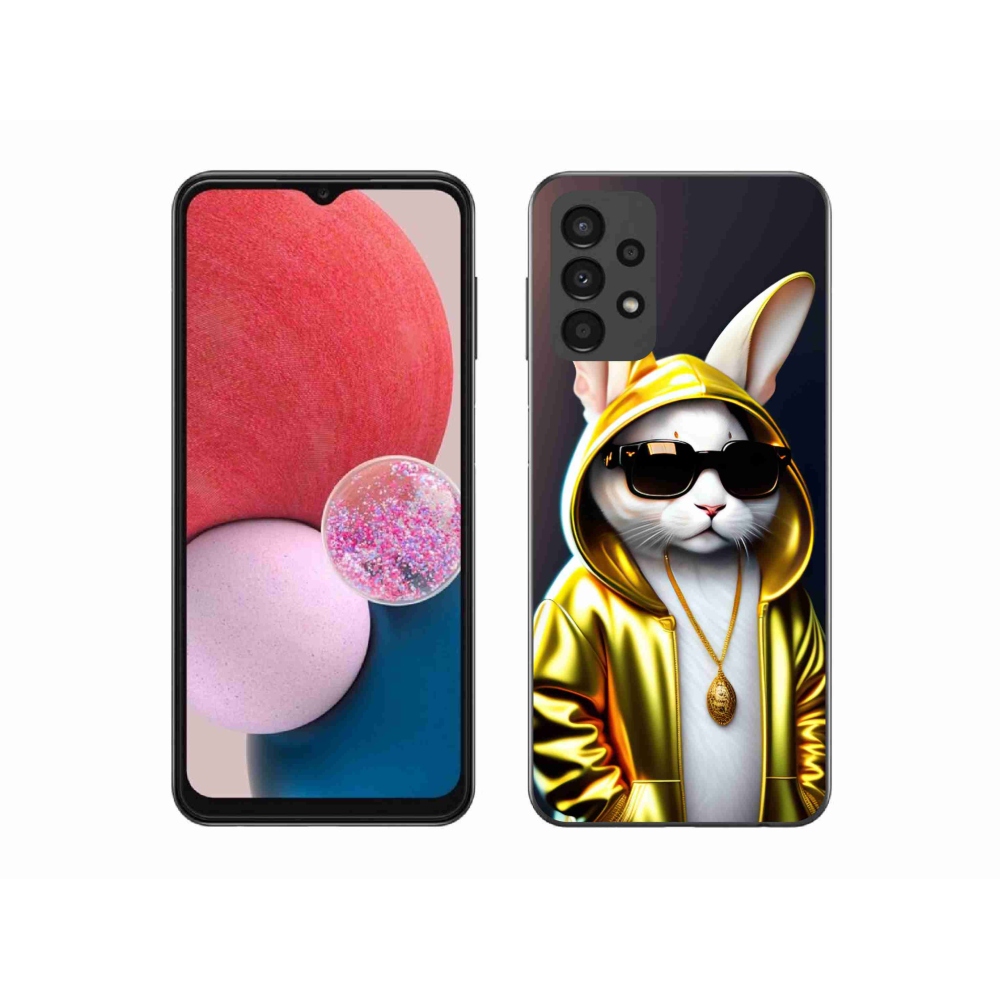 Gelový kryt mmCase na Samsung Galaxy A13 4G - kočka boss