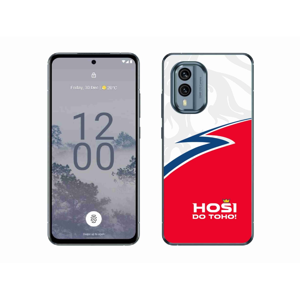 Gelový kryt mmCase na Nokia X30 5G - hoši do toho 1