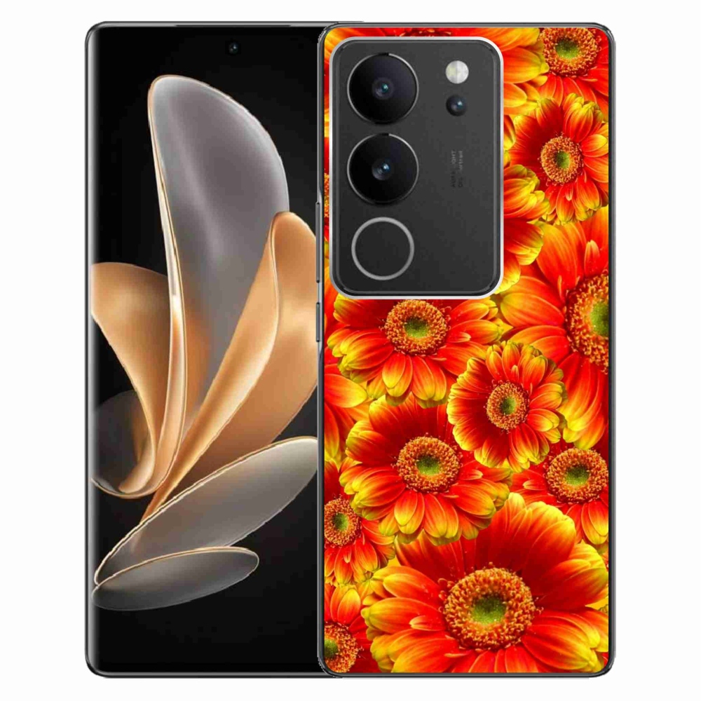 Gelový kryt mmCase na Vivo V29 5G - gerbera 1