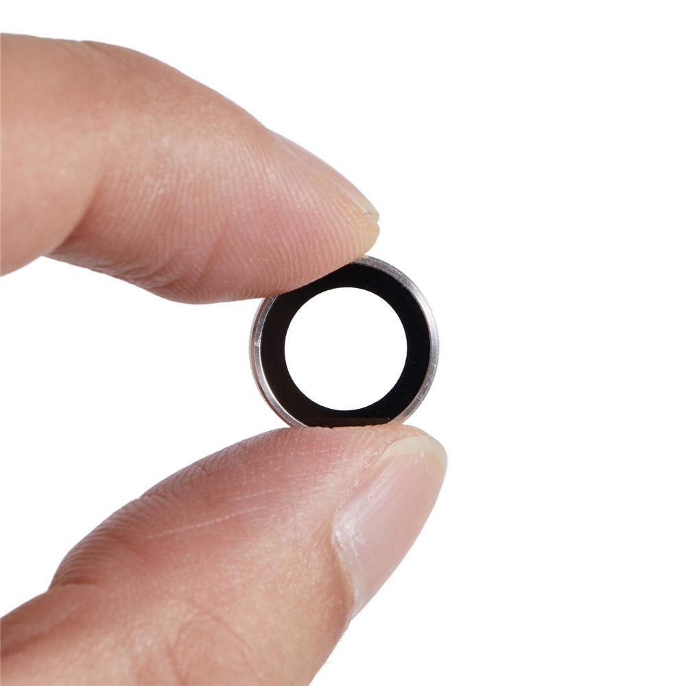 Metal sklo čočky fotoaparátu na iPad Air 11 (2024)/(2025)/(2026)/iPad Air 13 (2024)/(2025)/(2026) - stříbrné