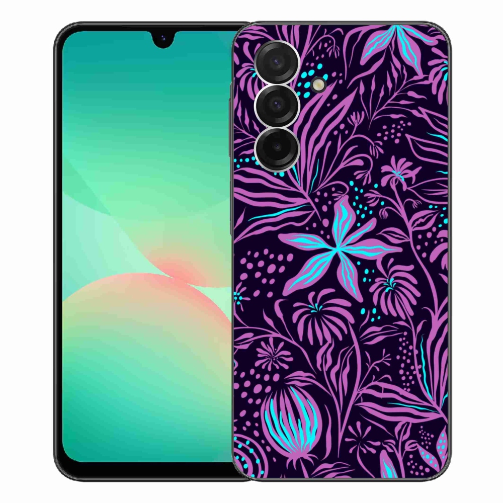 Gelový kryt mmCase na Samsung Galaxy A26 5G - květiny 2