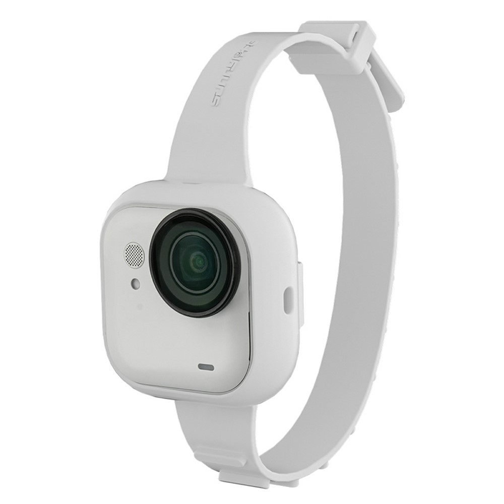 Silikonový ochranný obal s poutkem na ruku Sunnylife pro Insta360 GO Ultra – bílý