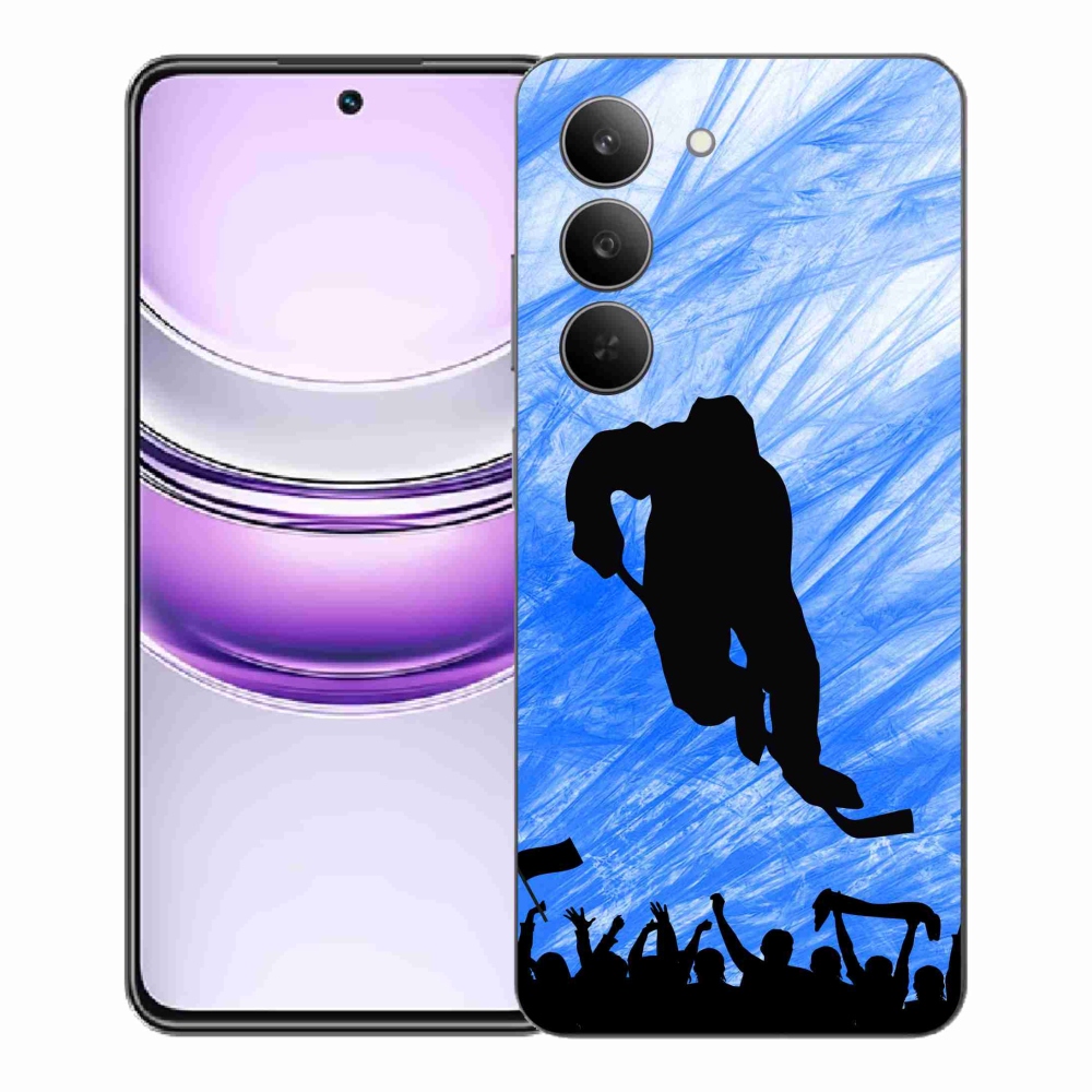 Gelový kryt mmCase na Realme 14x 5G - hokejový hráč