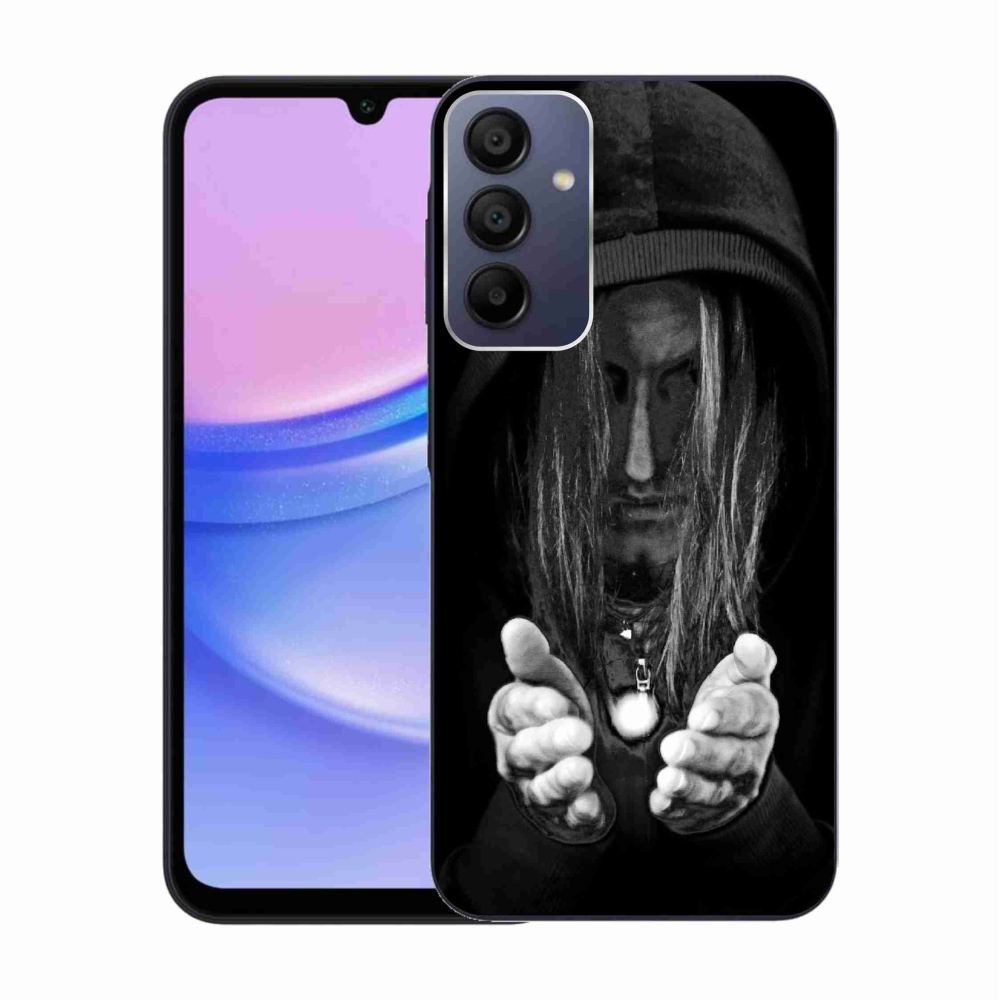 Gelový kryt mmCase na Samsung Galaxy A15 4G/5G - tajemná osoba