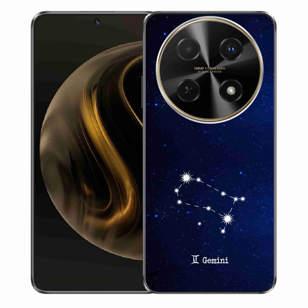Gelový kryt mmCase na Huawei Nova 12i - souhvězdí Blíženců