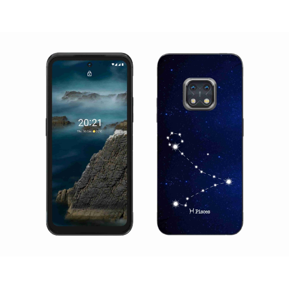 Gelový kryt mmCase na Nokia XR20 - souhvězdí Ryby