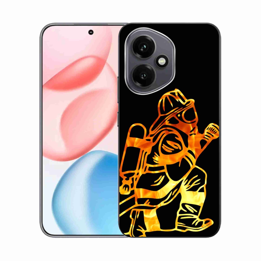 Gelový kryt mmCase na Honor 400 - hasič 1