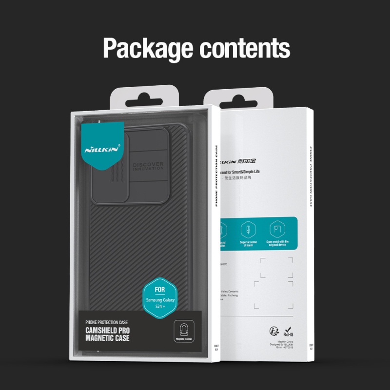 Nillkin CamShield PRO Magnetic Zadní Kryt pro Samsung Galaxy S24+ Black