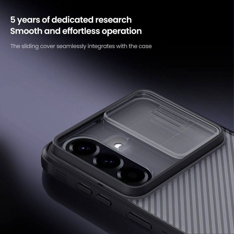 Nillkin CamShield PRO Zadní Kryt pro Samsung Galaxy A57 Transparent Black