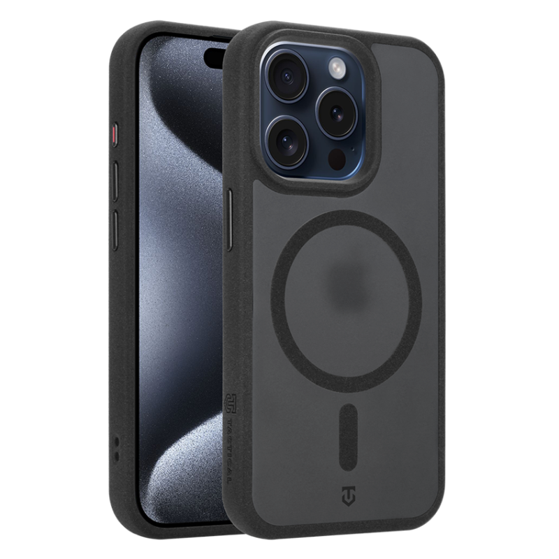 Tactical MagForce Hypersand Kryt pro Apple iPhone 15 Pro Asphalt