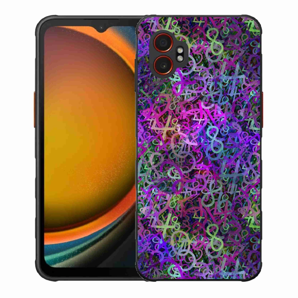 Gelový kryt mmCase na Samsung Galaxy Xcover 7 Pro - abstraktní motiv 25