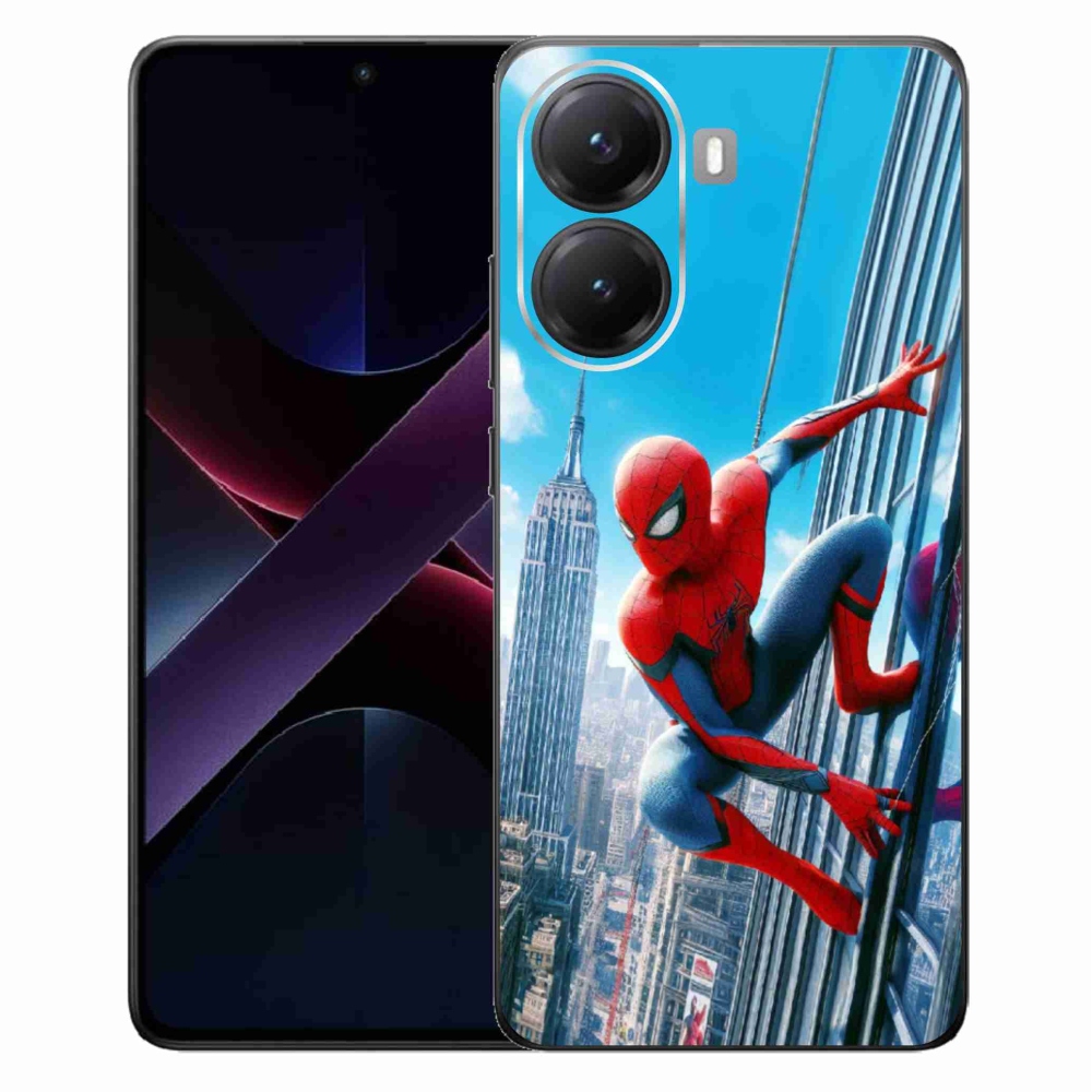 Gelový kryt mmCase na Xiaomi Poco X7 Pro 5G - spiderman