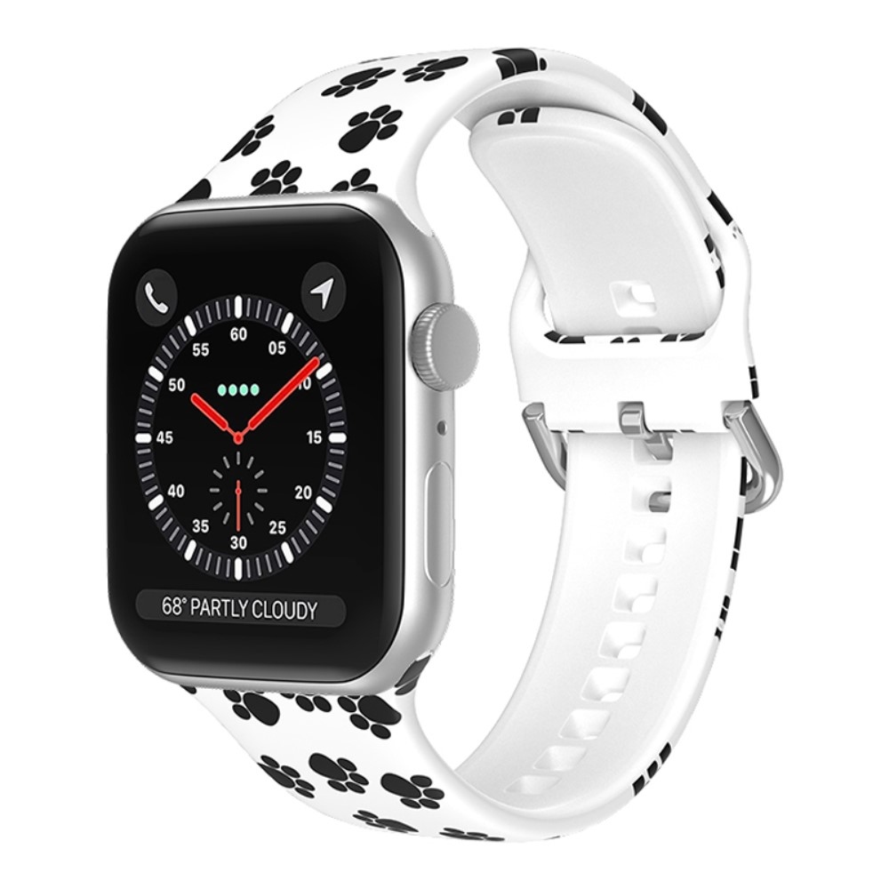 Print silikonový řemínek na Apple Watch Ultra/Ultra 2 49mm/SE/SE 2022/2023 44mm/9/8/7 45mm/6/5/4 44mm/3/2/1 42 mm - vzor L