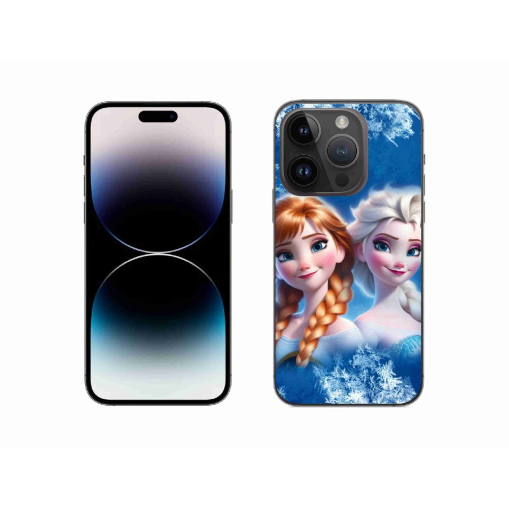 Gelový kryt mmCase na iPhone 14 Pro 6.1 - ledové království 2