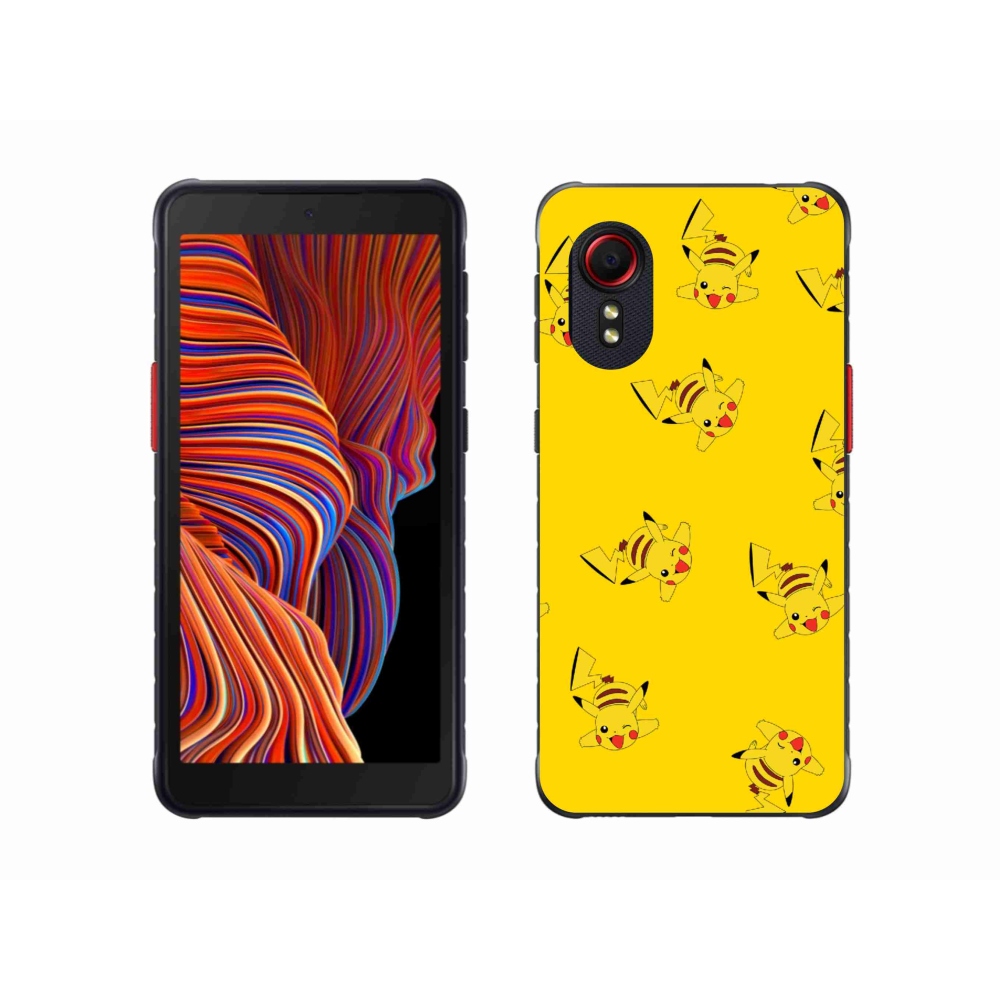 Gelový kryt mmCase na Samsung Galaxy Xcover 5 - pikachu