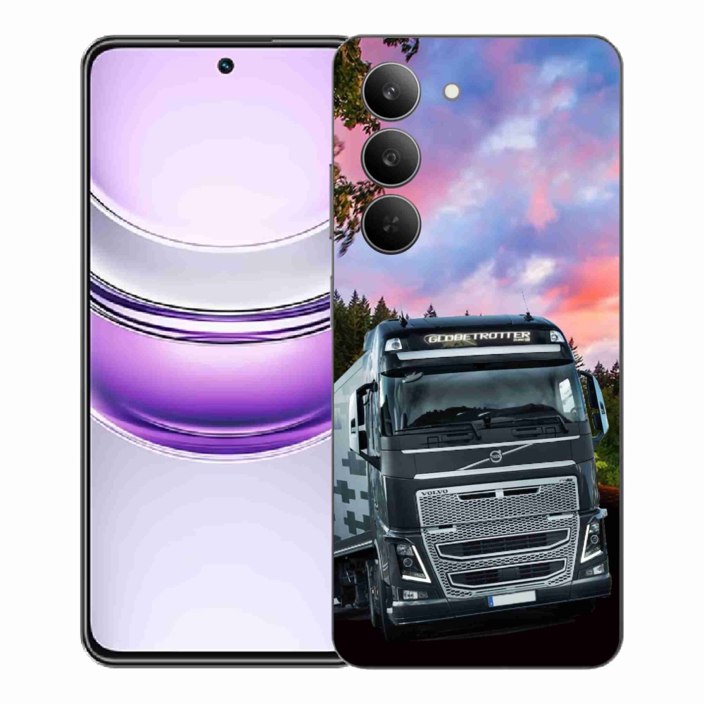 Gelový kryt mmCase na Realme 14x 5G - kamion 2