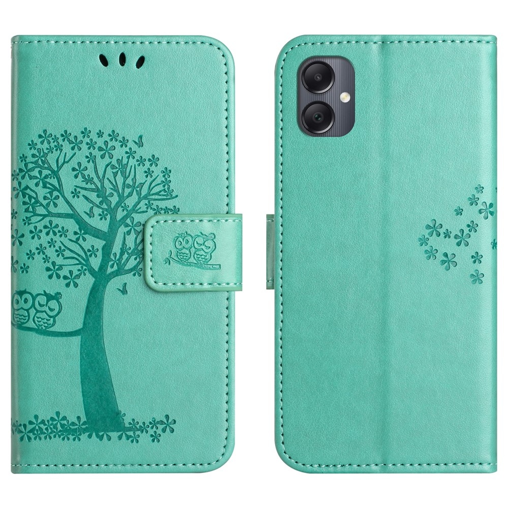 Tree knížkové pouzdro na Samsung Galaxy A07 4G - modrozelené