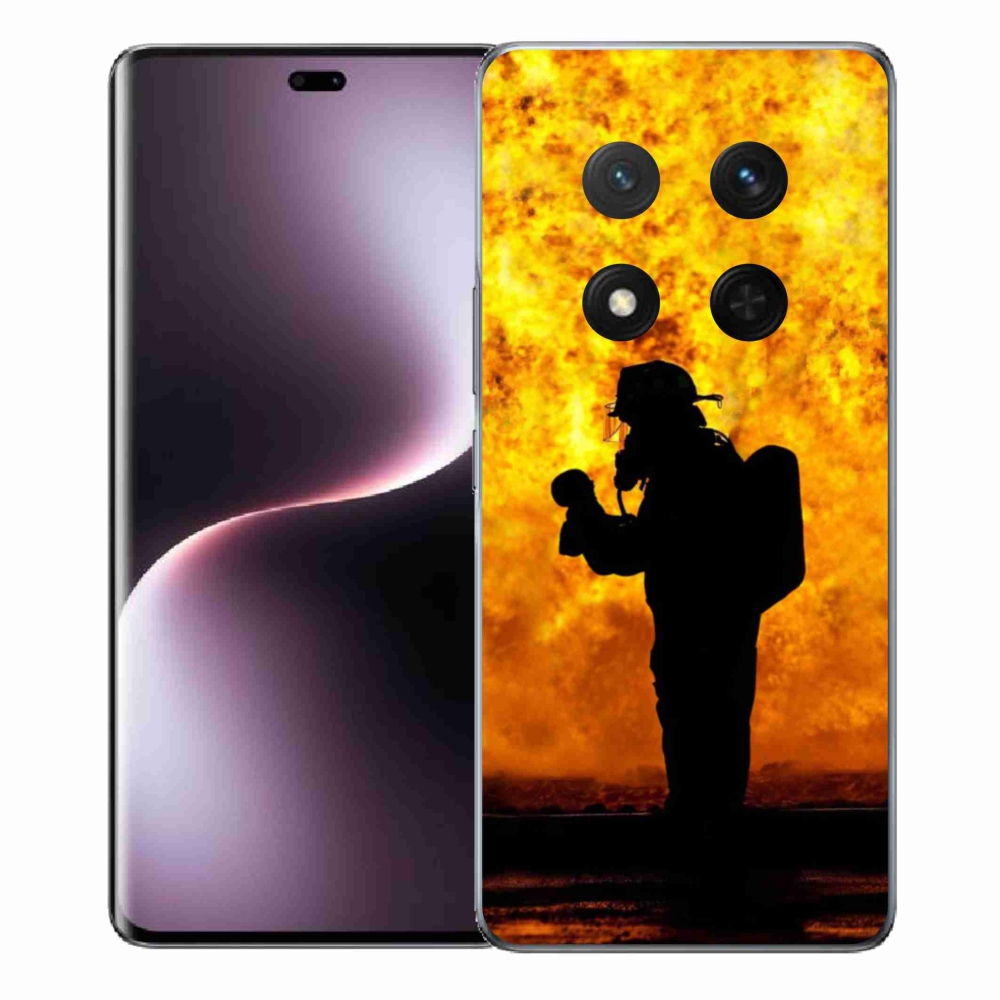 Gelový kryt mmCase na Honor Magic 7 Lite 5G - hasič