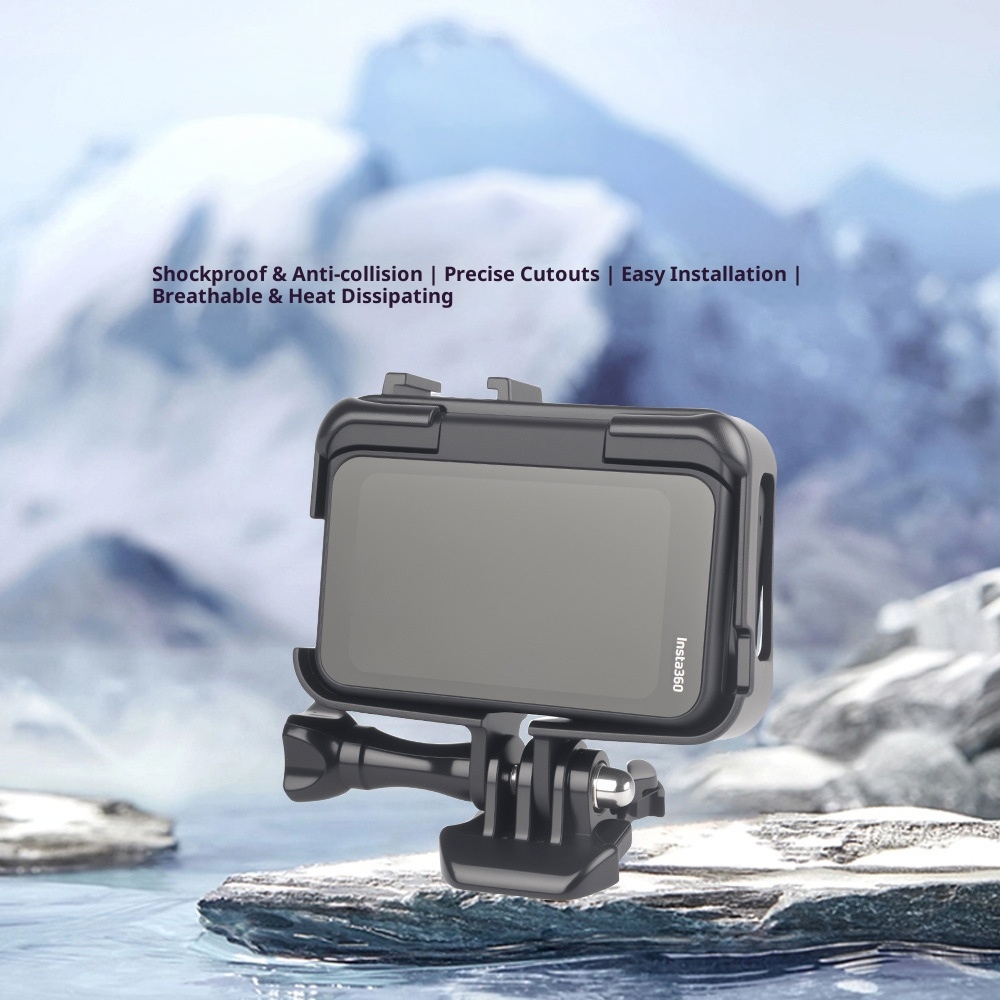 Lehký ochranný rám s rychloupínací základnou pro Insta360 GO Ultra