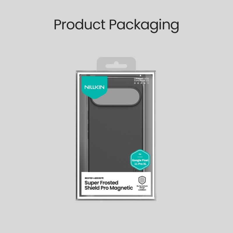 Nillkin Super Frosted PRO Magnetic Zadní Kryt pro Google Pixel 11 Pro XL Black