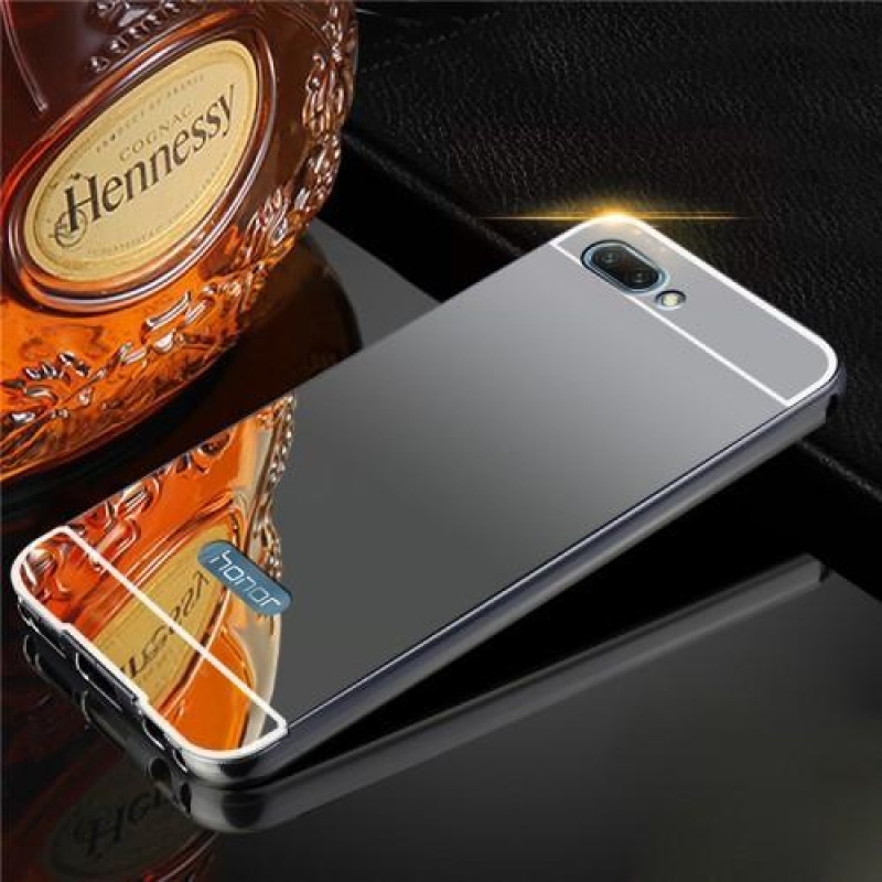 Mirror hybridní kryt se zrcadlovým efektem na mobil Honor 10 - šedý