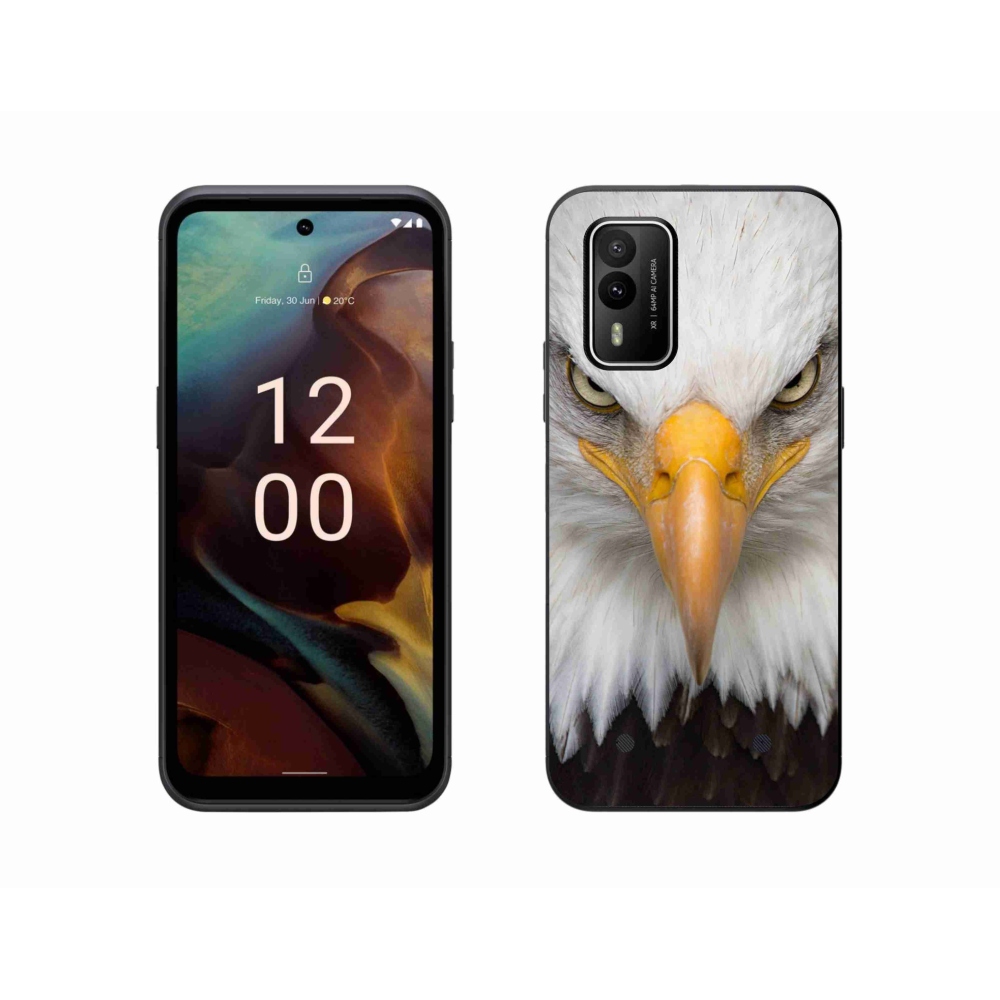 Gelový kryt mmCase na Nokia XR21 - orel