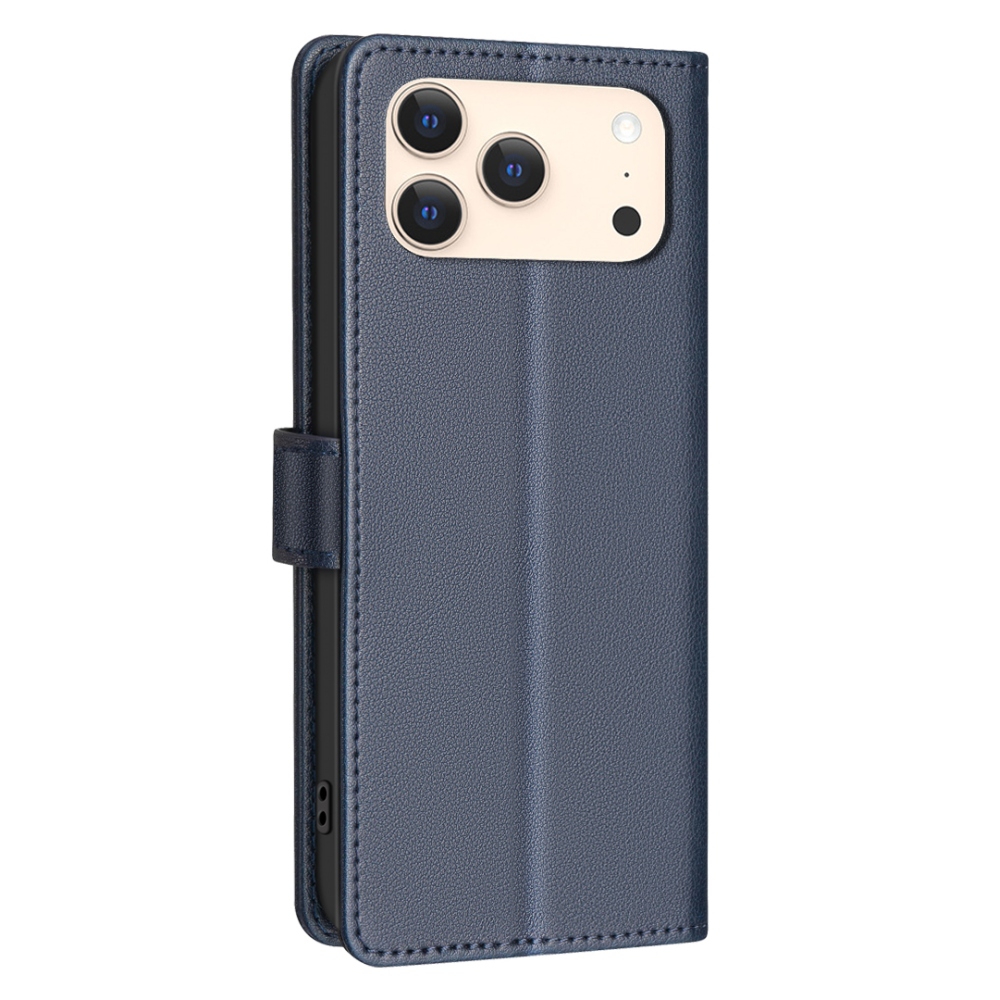 BINFEN knížkové pouzdro na iPhone 17 Pro - modré