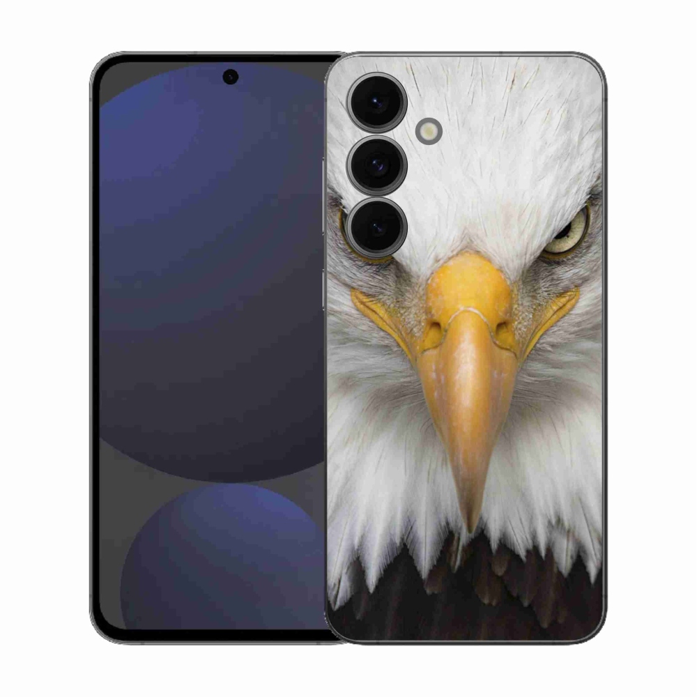 Gelový kryt mmCase na Samsung Galaxy S25 FE - orel