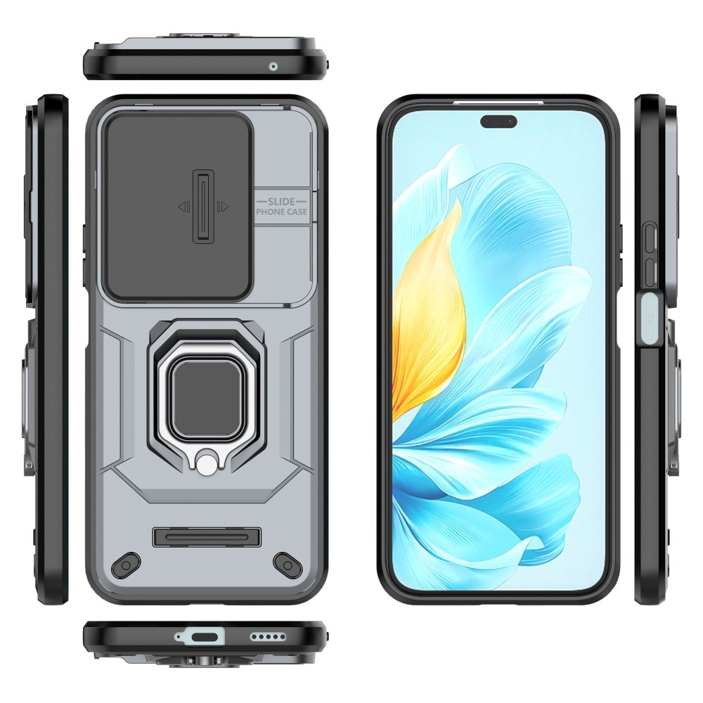 Lens odolný hybridní kryt na Honor 200 Lite 5G - šedý