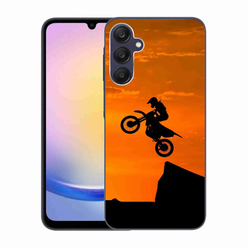 Gelový kryt mmCase na Samsung Galaxy A25 5G - motocross