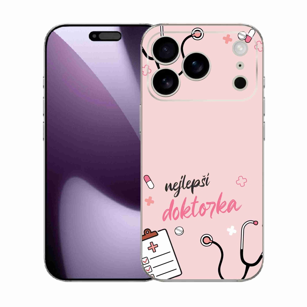 Gelový kryt mmCase na iPhone 17 Pro - nejlepší doktorka