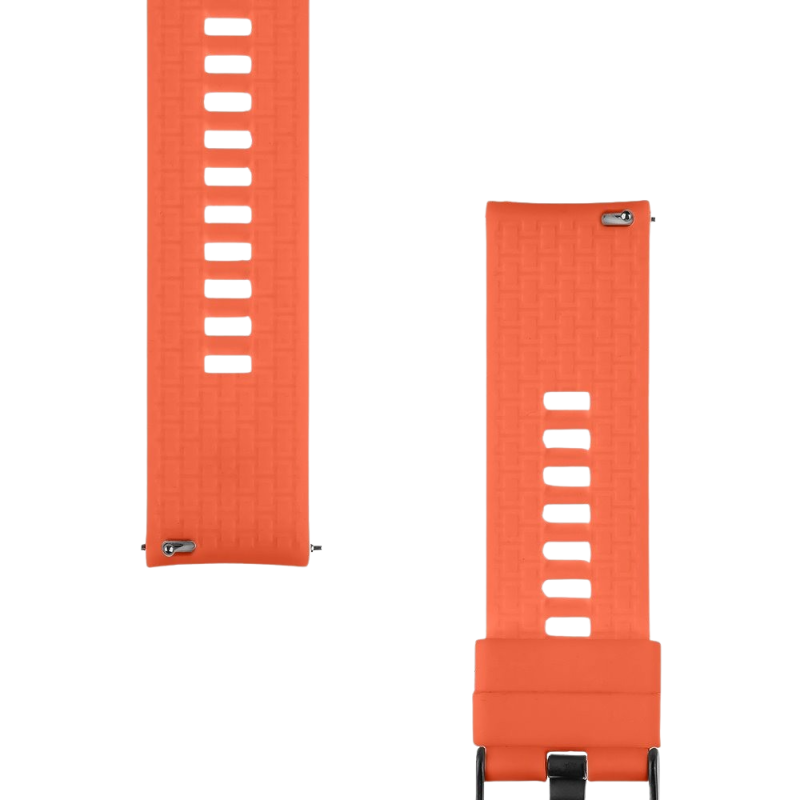 Tactical Quick Release Silikonový Řemínek 24mm Orange