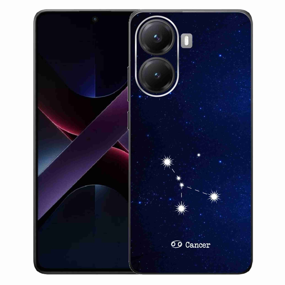 Gelový kryt mmCase na Xiaomi Poco X7 Pro 5G - souhvězdí Raka