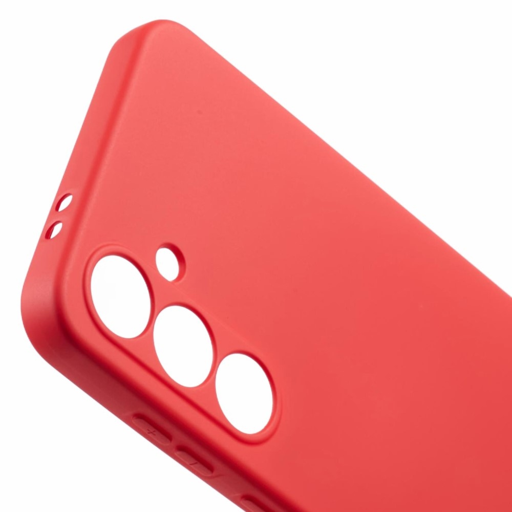 Gelový obal na Samsung Galaxy S24 FE - červený