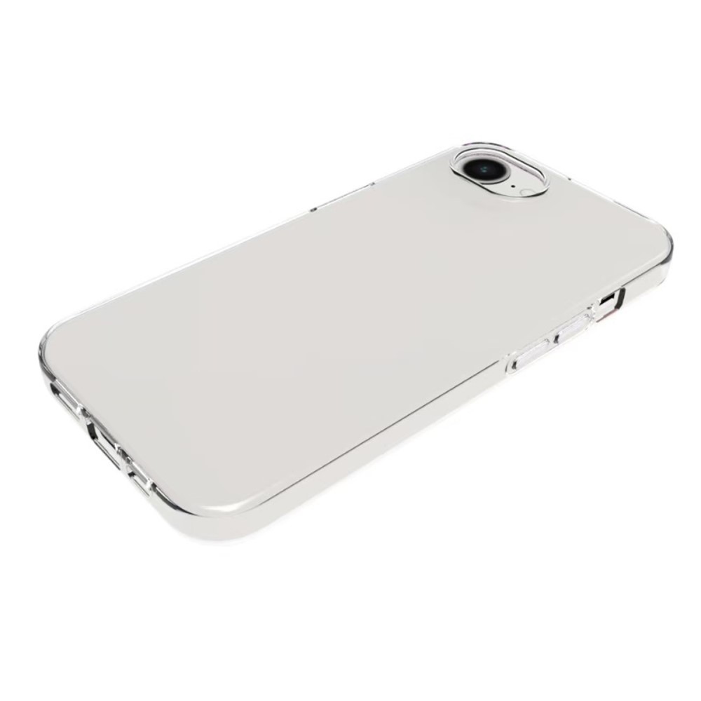 Průhledný gelový obal na iPhone 16e - průhledný