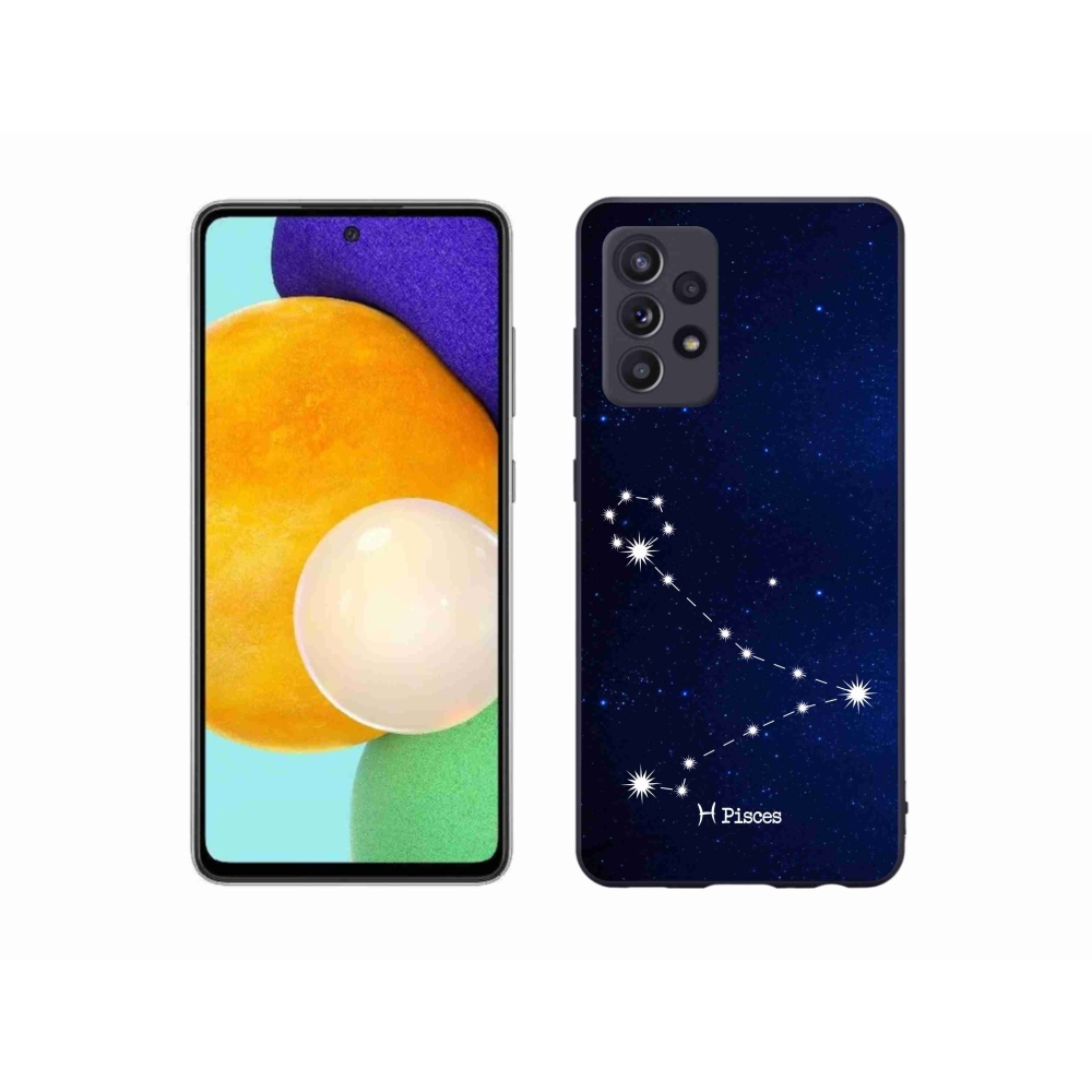 Gelový kryt mmCase na Samsung Galaxy A52s 5G - souhvězdí Ryby