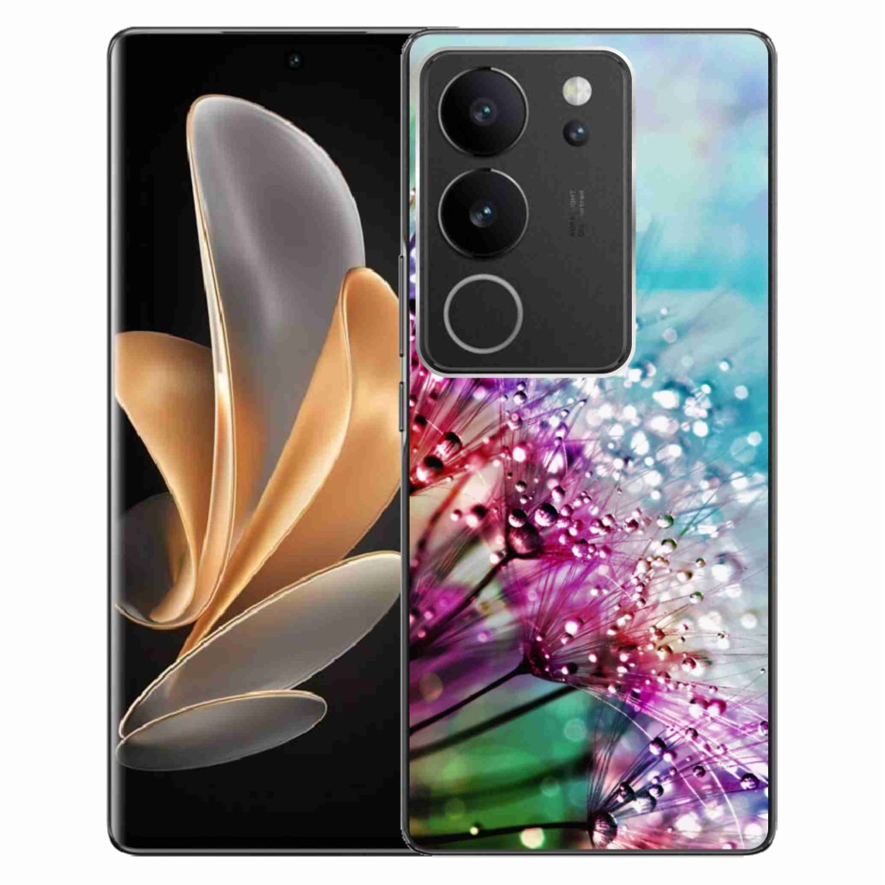 Gelový kryt mmCase na Vivo V29 5G - barevné květy