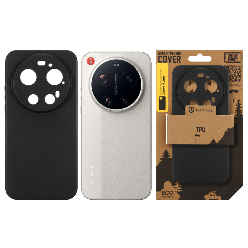 Tactical TPU Kryt pro Xiaomi 17 Ultra Black