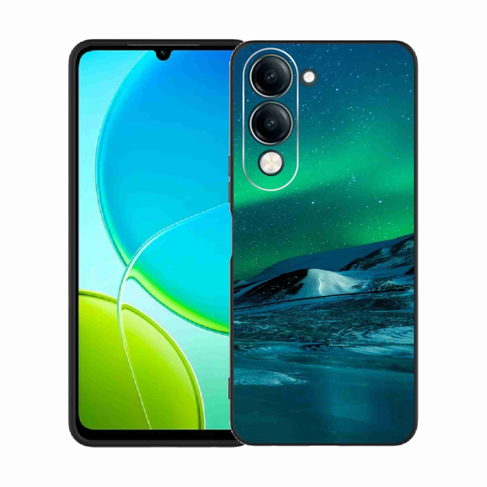 Gelový kryt mmCase na Vivo Y29s 5G - polární záře