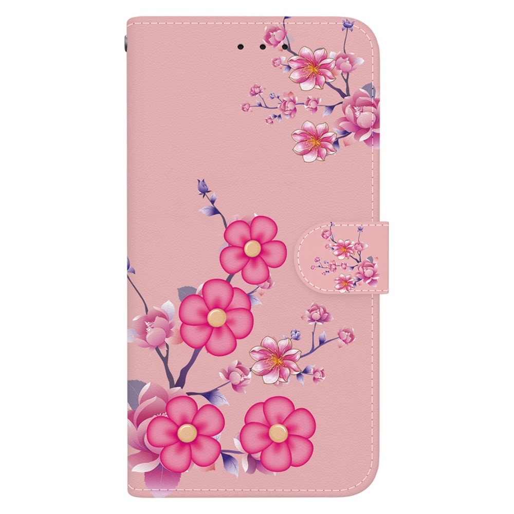 Printern knížkové pouzdro na Xiaomi Redmi Note 14 5G - sakura
