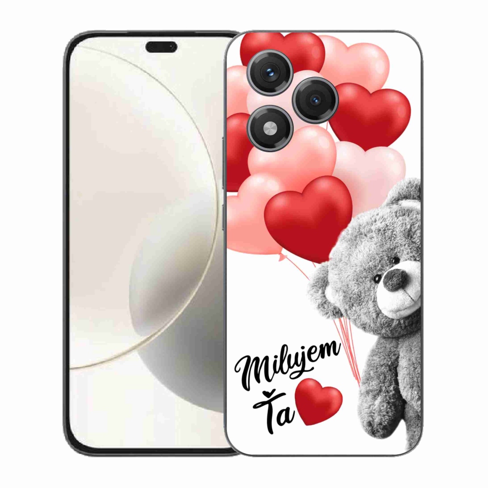 Gelový kryt mmCase na Honor 400 Lite - milujem Ťa sk