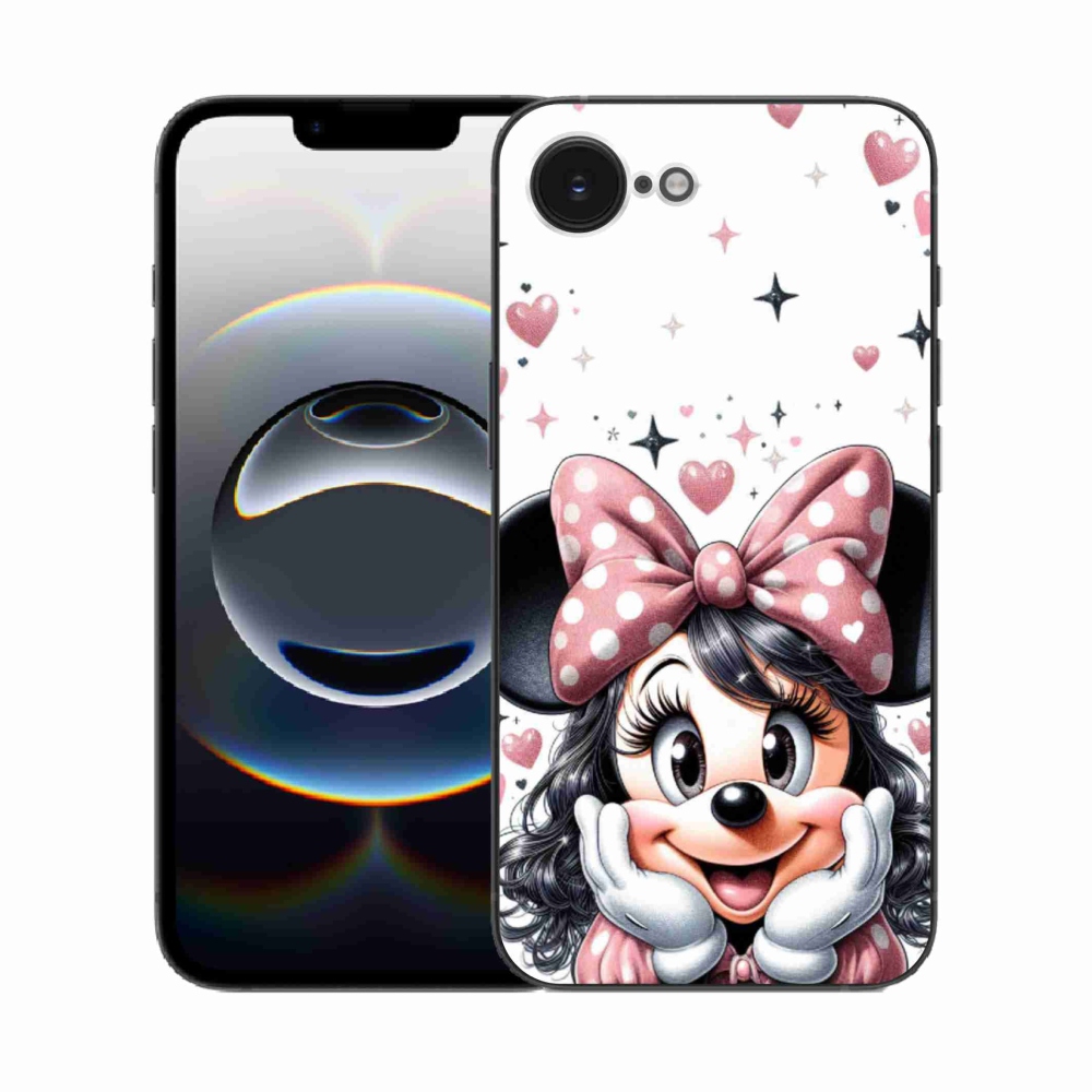 Gelový kryt mmCase na iPhone 16e - minnie